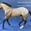 Stock Horse Buckskin Appaloosa - Image 3