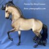 Custom Breyer Lusitano Buckskin - Image 2