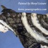 Custom Breyer Vanner Mare Black Sabino - Image 7