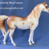 Custom Breyer Arabian Mare Chestnut Sabino - Image 4