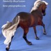 Custom Breyer Sport Pony Silver Bay - Image 5