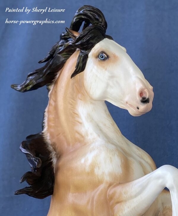 Custom Breyer Rearing Buckskin