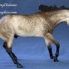 Custom Breyer Reining Horse Buckskin - Image 3