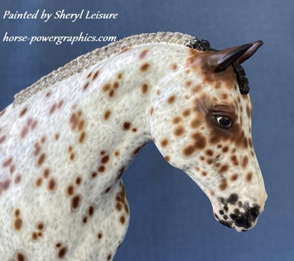 Custom Breyer Appaloosa Warmblood
