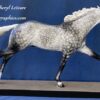 Custom Breyer Thoroughbred Dapple Grey - Image 2