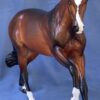 Custom Breyer Warmblood Dapple Bay - Image 4