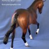 Custom Breyer Warmblood Dapple Bay - Image 6