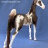 Custom Resin Saddlebred Chestnut Sabino - Image 2