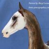 Custom Resin Saddlebred Chestnut Sabino - Image 5
