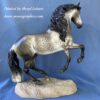 Custom Resin Spanish PRE Stallion Dapple Grey -SOLD - Image 3