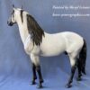 Custom Breyer *NEW* "Cosimo" Murgese Horse Blue Roan - Image 4