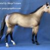 Custom Stone Ideal Stock Horse Horse Buckskin - Image 6