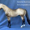 Custom Stone Ideal Stock Horse Horse Buckskin - Image 3